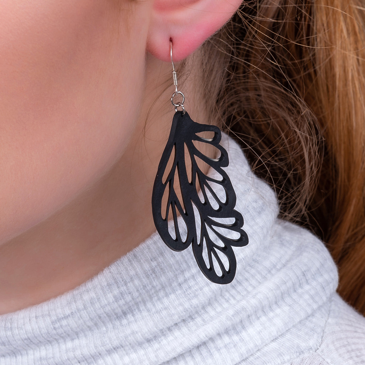 Fountain Handmade Vegan Earrings-0