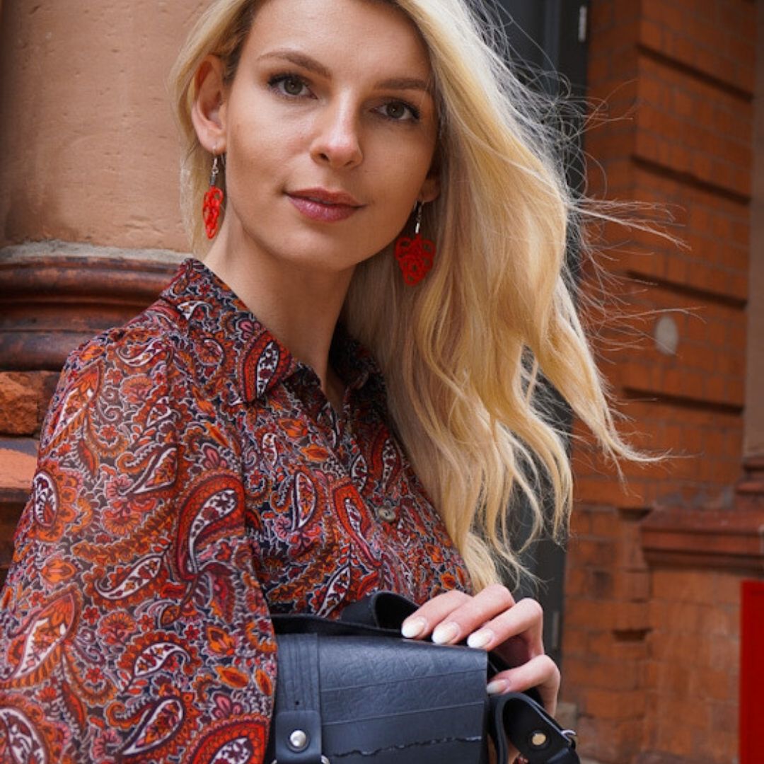 Flamenco Upcycled Electrical Wire Earrings (5 Colours Available)-2