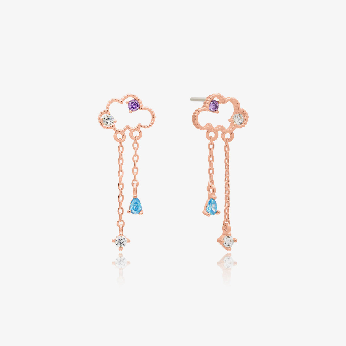 Cloud drop earrings-6